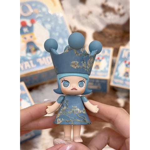 MEGA ROYAL MOLLY 100% Blind Box Series 1: Van Gogh Museum Almond Blossom (Confirmed Style)
