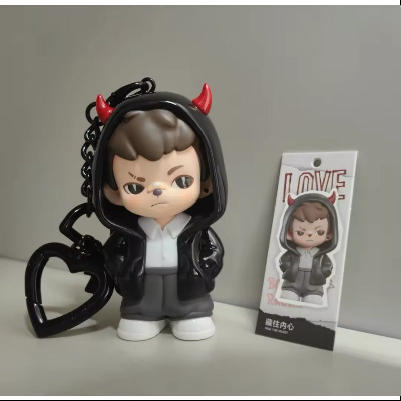 Rayan Keychain Boy Rayan Love Series Pendant Hide the Heart – TOYSEZ