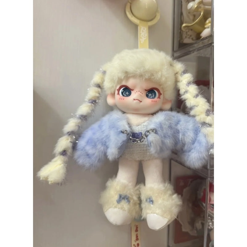 DORA Watch Out! Sweet & Cool Plush Pendant Blind Box Series: Frost Queen (Confirmed Style)