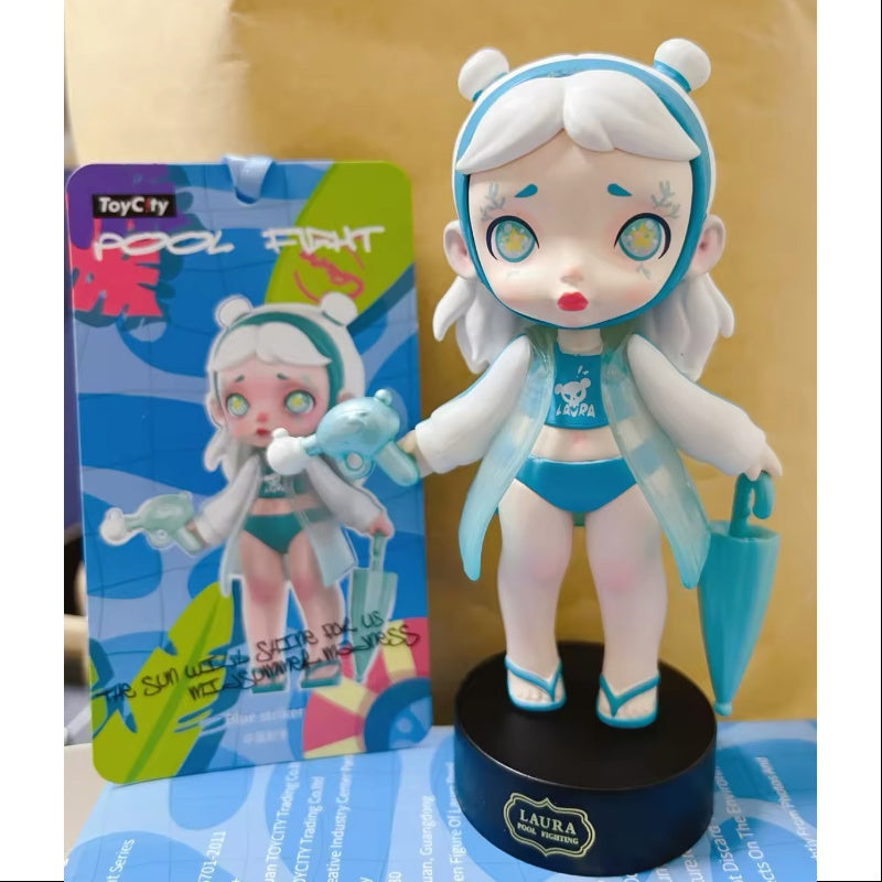 Laura Pool Fight Series Blue striker