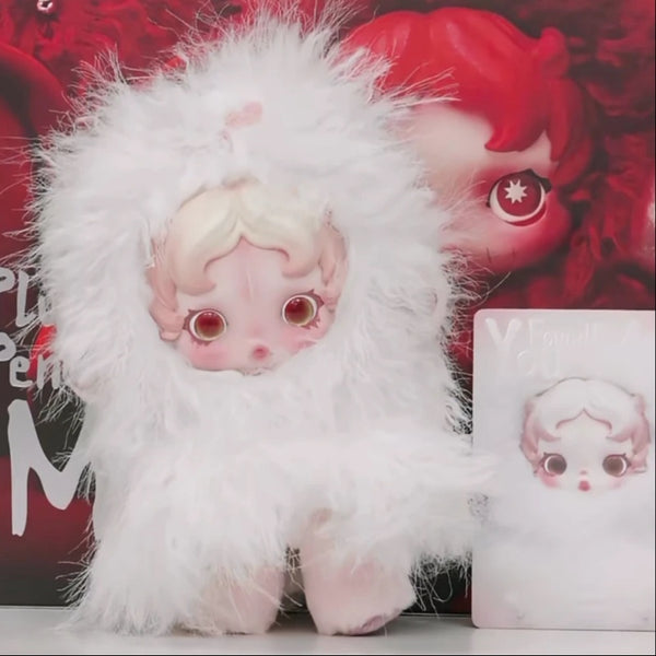 SKULLPANDA You Found Me! Ghostie＆champ Skullpanda You Found Me Series Plush Doll Pendant Ghostie – TOYSEZ