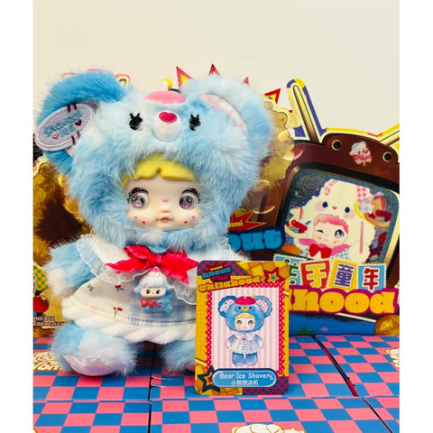 Nommi About the Childhood Plush Dolls Blind Box Series: Bear Ice Shaver (Confirmed Style)