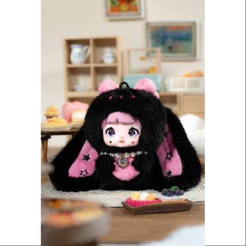 Nommi Baby Sweetheart Bunny Vinyl Plush Pendant Series Berry Jump Candy