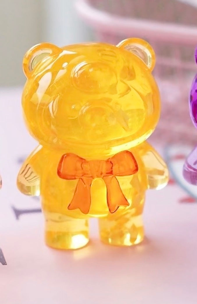 LuLu the Piggy Teddy Mini Ore Collection Blind Bag Series: Amber (R 1/20) (Confirmed Style)