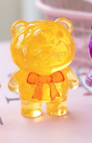 LuLu the Piggy Teddy Mini Ore Collection Blind Bag Series: Amber (R 1/20) (Confirmed Style)