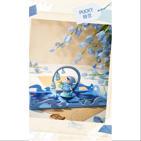 PUCKY Pop Mart Gift For You Greeting Card Series PUCKY Lily Of The Valley
