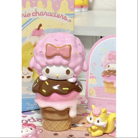 Sanrio Characters Colorful Food Series Whole Set Opened