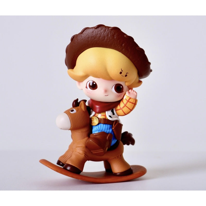 DIMOO WORLD × PIXAR Blind Box Series: Dimoo as Woody (Confirmed Style)