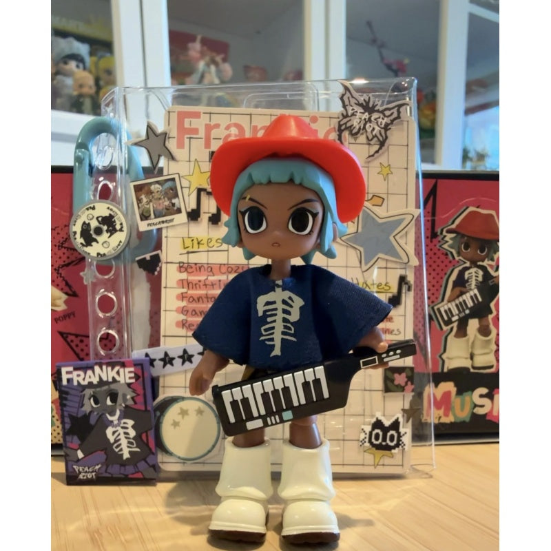 Peach Riot Carry The Music Block Pendant Blind Box Series: Frankie-Jam Sesh (Confirmed Style)