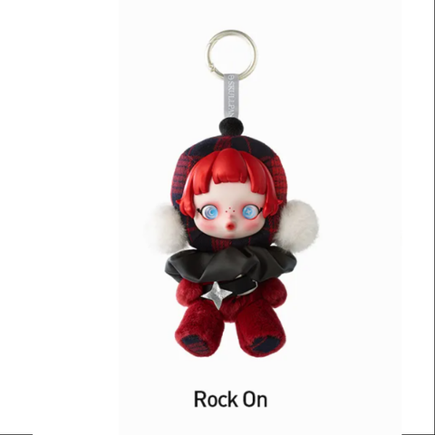 Skullpanda Winter Symphony Series Plush Pendant Rock On(Pre Sale)