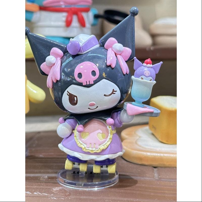 Kuromi Sanrio Characters Roller Skating Restaurant Series Kuromi
