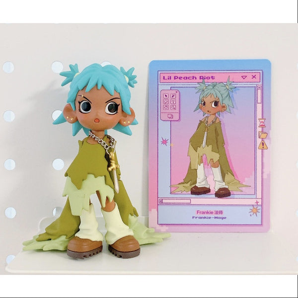 Lil Peach Riot Loading Frankie Gigi  4点 Peach Riot Lil Peach Riot Loading Series Frankie-Mage – TOYSEZ