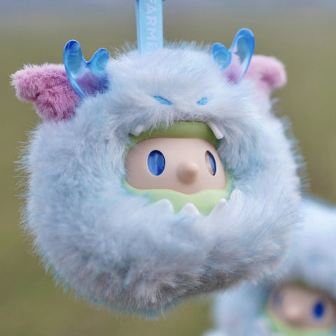 FARMER BOB Mini Dragon Mirage Vinyl Push Blind Box Series: Mini Tide Flow Bob (Confirmed Style)