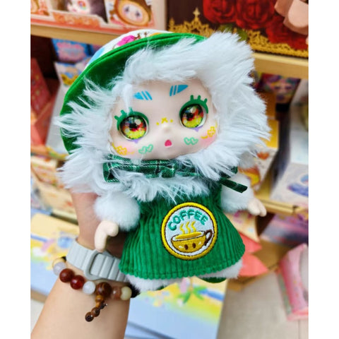 Kimmon Let's Cafe Plush Pendant Series: Spring Coffee Whisper