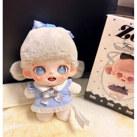 Baby Zoraa Tweed Étude Plush Pendant Blind Box Series: Satin Motif (Confirmed Style)
