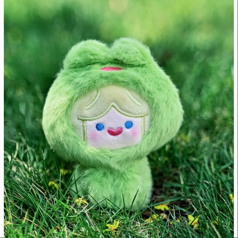 RiCO Happy Fluffy Series Plush Doll Green Cell RiCO