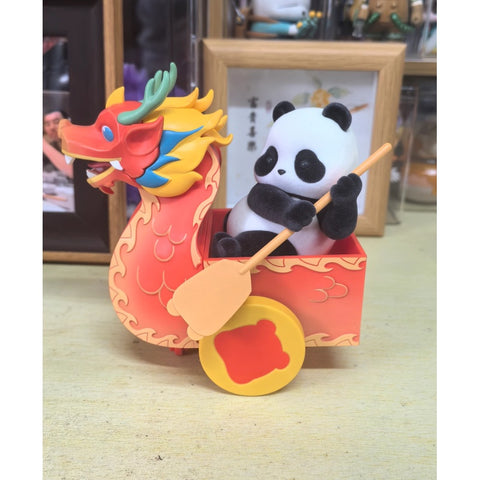 Panda Roll Dragon Boat Racing Blind Box Series: Whole Set (Opened Box)