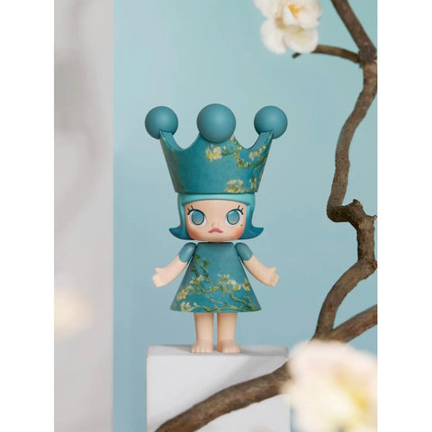 MEGA ROYAL MOLLY 100% Blind Box Series 1: Van Gogh Museum Almond Blossom (Confirmed Style)