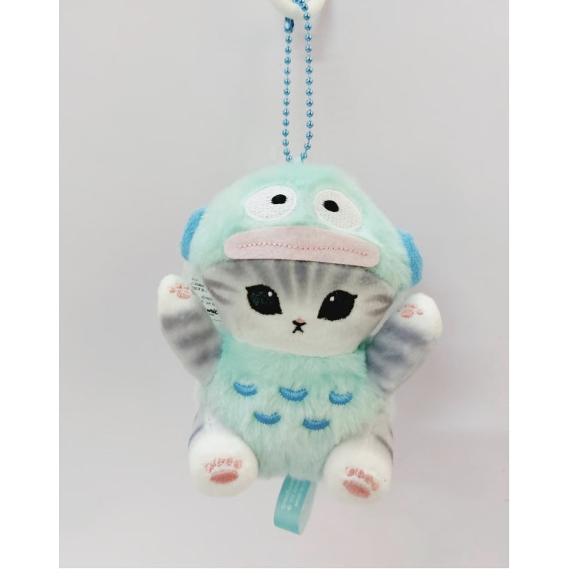 Mofusand × Sanrio Mini Plush Keychain Series: Hangyodon (Confirmed Style)