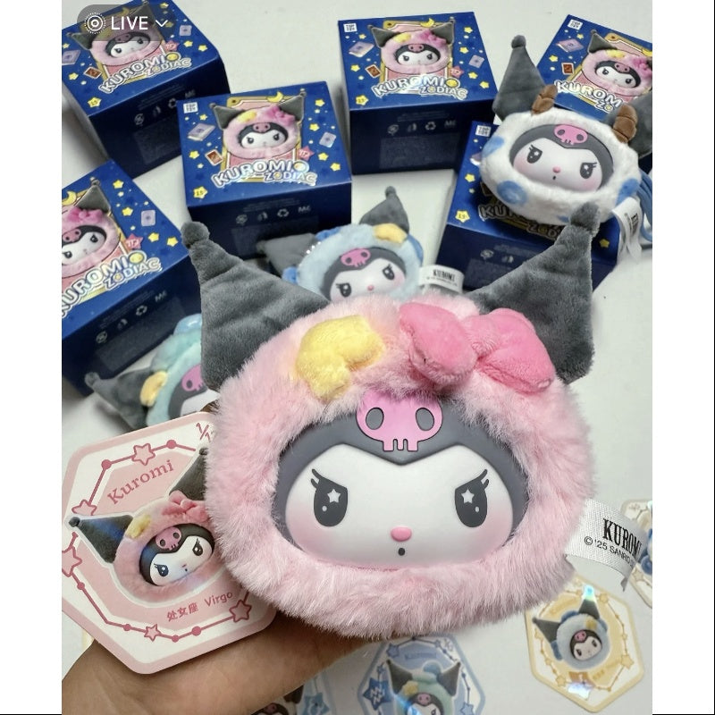 Kuromi Zodiac Plush Pendant Series Virgo