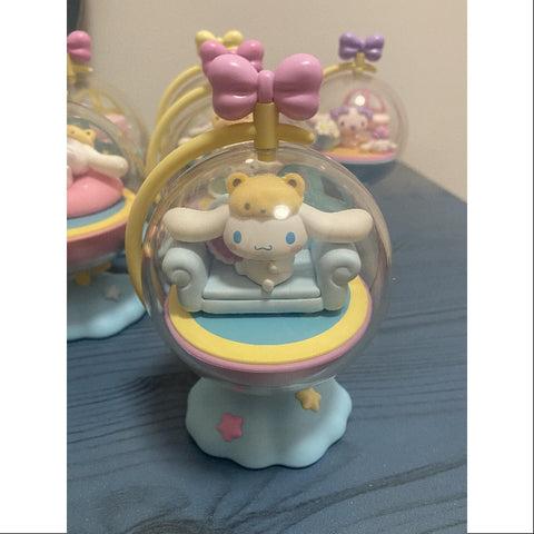 Cinnamoroll Rotating Planet Series Whole Set Opened