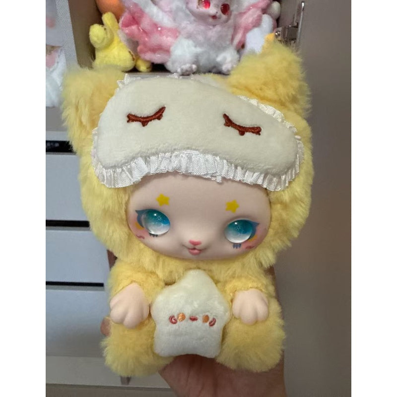 Kimmon Dream Creatures Plush Blind Box Series: Drowsy Meow (Confirmed Style)