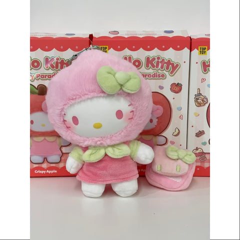 Hello Kitty Fruity Paradise Vinyl Plush Pendant Series Peach