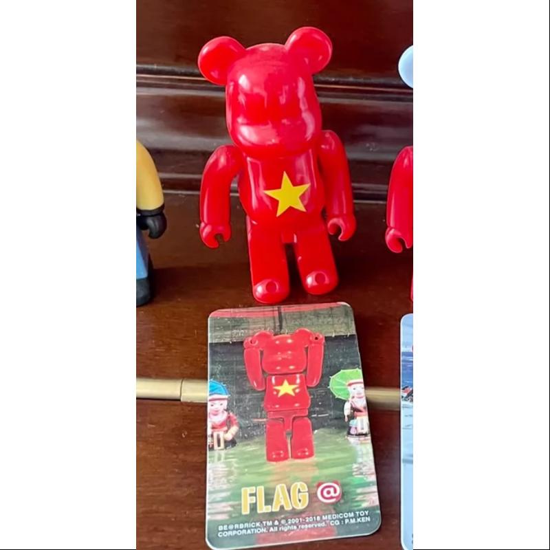 Bearbrick Series 37 FLAG Vietnam 100%