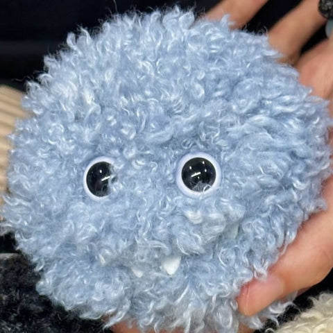 Instinctoy Fluffy Plush Pendant Season 2 Blind Box Series: Baby Blue (Confirmed Style)