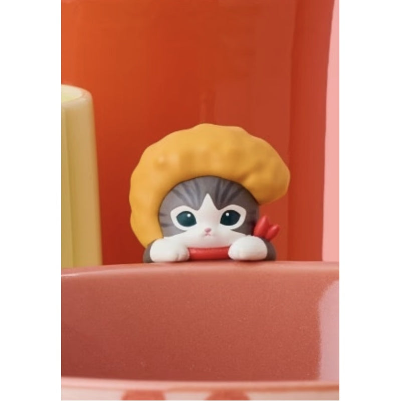 Mofusand Hippers Shrimp Meow Blind Box Series: Popcorn Shrimp Meow (Confirmed Style)