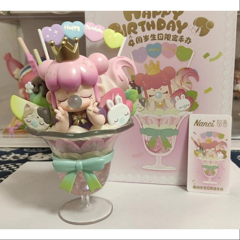 Nanci Happy Birthday 4th Anniversary Figurine 2023 LIMITED