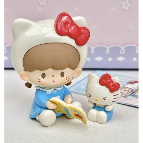 zZoton Sanrio Characters Preparation Before Bedtime Series Whole Set Opened