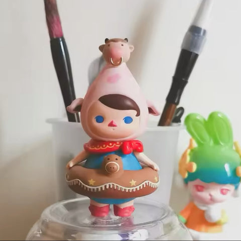 PUCKY Milk Babies Series Whole Set Opened