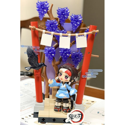 Tanjiro Kamado Demon Slayer Unwavering Resolve Arc Block Blind Box Series: Under The Wisteria (Confirmed Style)