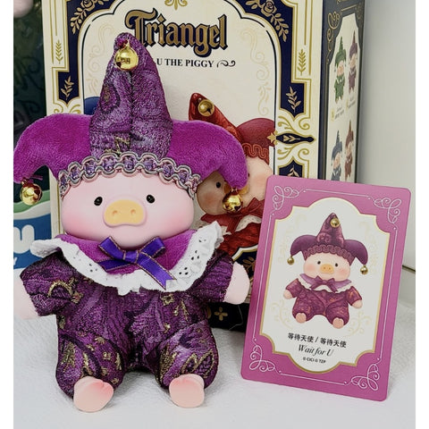 LuLu the Piggy Triangel PVC Plush Pendant Blind Box Series: Whole Set (Opened Box)