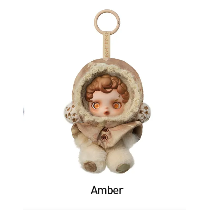 Skullpanda L'impressionnisme Series Vinyl Plush Pendant Amber