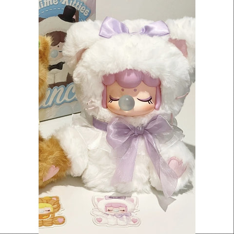 Nanci Tea Time Kitties Vinyl Plush Series Whole Set Opened