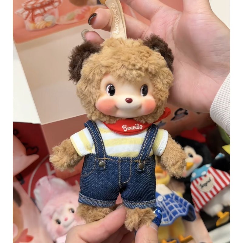 RiboDiary Forest Gathering Day Plush Pendant Blind Box Series: Bearibo (Confirmed Style)