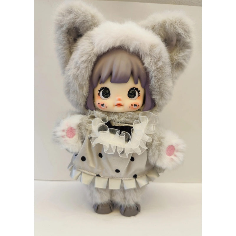 Nommi Forest Kingdom BJD Blind Box Series: Curly-Tail Kitty (Confirmed Style)