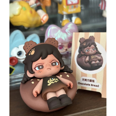Baby Dora Tiny Bread Bite Mini Blind Box Series: Chocolate Bread (Confirmed Style)