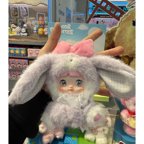 Nommi Sitting Zoo Vinyl Plush Pendant Series: Taro Paste Bunny (Confirmed Style) | TOYSEZ Data