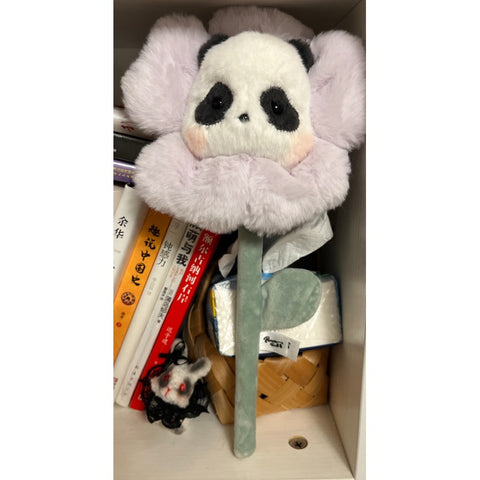 Panda Roll Plush Flower World Blind Box Series: Purple Plush Flower (Confirmed Style)
