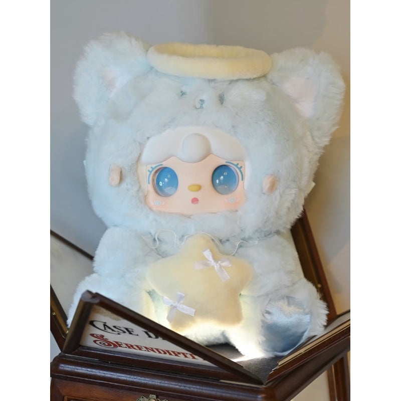 Yooki Versatile Idol 400% Plush Vinyl Series: Aqua Kitten (Confirmed Style) | TOYSEZ Data