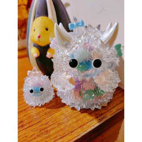 Instinctoy Monster Fluffy Joyful Life Blind Box Series: Flowy (Confirmed Style)