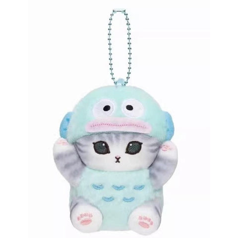 Mofusand × Sanrio Mini Plush Keychain Series: Hangyodon (Confirmed Style)