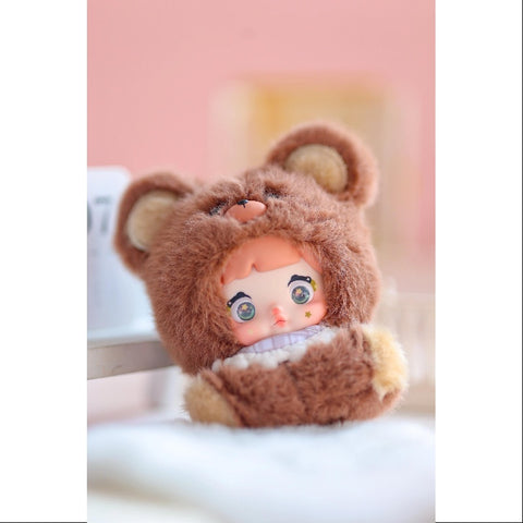 Nommi Baby Vinyl Plush Doll Series Mocha Baby