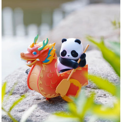 Panda Roll Dragon Boat Racing Blind Box Series: Dragon Boat Pilot (Confirmed Style)