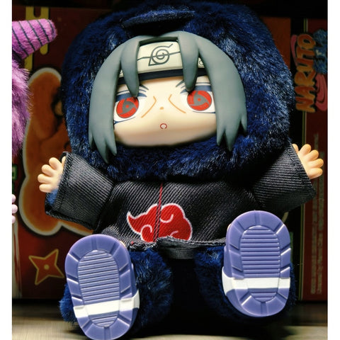 Itachi Uchiha Naruto Shippuden Cute Beast Sitting Party Plush Doll Blind Box Series: Itachi Uchiha (Confirmed Style)