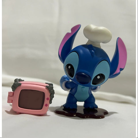 Disney Stitch on a Date Series Cooking Dinner