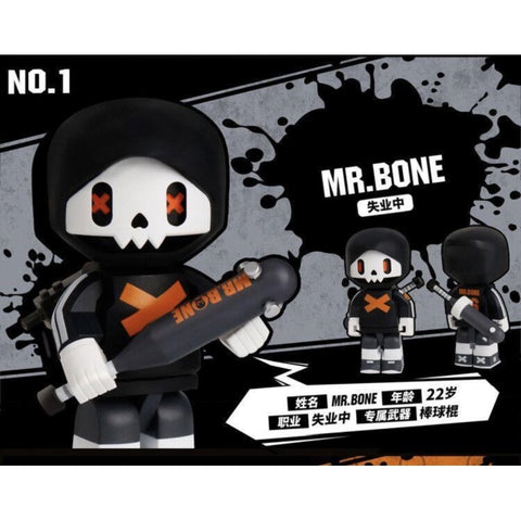 MR.BONE Survivalist Blind Box Series: Office Worker (Confirmed Style)